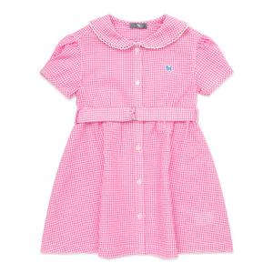 블루독베이비 PK깅엄체크미디드레스 45319-400-01