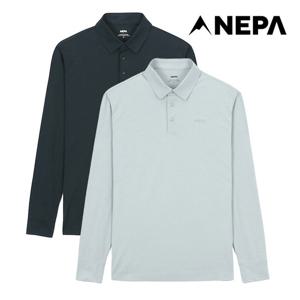 네파 남성 씨타 긴팔 폴로티셔츠 7L15262