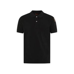 파라점퍼스 폴로 반팔티셔츠 블랙 남성 PMPOEY26 541