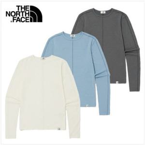 노스페이스화이트라벨[택가118,000]여성 벨루카 울 긴팔 라운드티 NT7TQ31