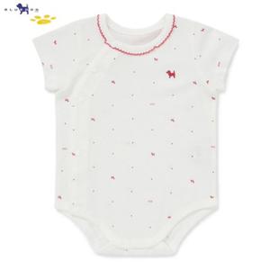블루독베이비[hu] 25.SS RD)B.I뱀부바디슈트 45370-040-02 바디수트 신생아옷 내의수트 여름수트 출산선물