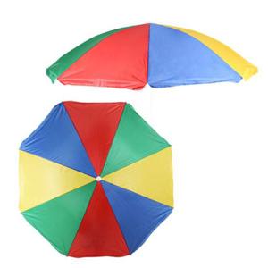 낚시 캠핑 레저 2단 색동 파라솔 194cm 40형 (