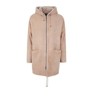 조르지오 브라토 후드 코트 GU24F18031MCSU PLASTER