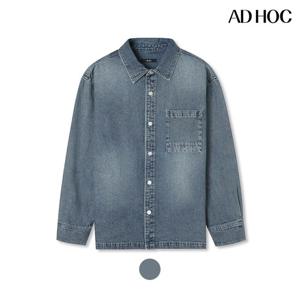 [애드호크]남성 원포켓 데님 셔츠 HB3LS01_DJ