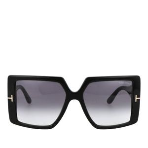 톰포드 스퀘어 프레임 그라디언트 렌즈 선글라스 FT0790 01B BL