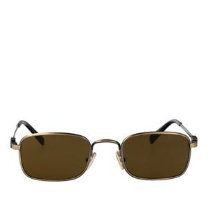 미우미우 렉탱귤러 메탈 프레임 선글라스 0MU A53S 26C09Z 49