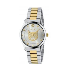 구찌 YA1264074 G타임리스 남성 메탈 쿼츠 38mm