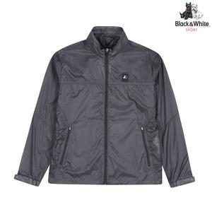 [블랙앤화이트] 남성 인후드 홑겹 바람막이 1165GZWN_GREY