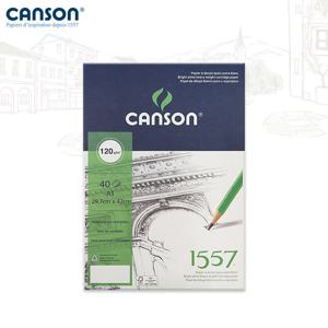 캔손 1557 스케치북 120g 29.7x42 40매입 1면제본/A3스케치패드/드로잉패드