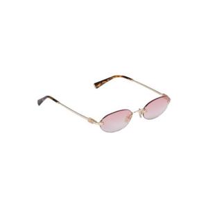 미우 미우 로고 선글라스 핑크 그라데이션 렌즈 SMUA54-EZVN-FE70O