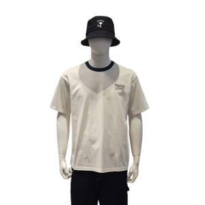 남성 스누피 POSITIVE 그래픽 반팔티셔츠 FPCTS371M