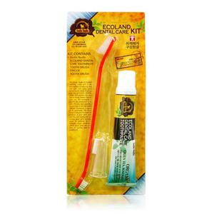 부들부들 에코랜드 덴탈 케어 치약 세트 애견치아관리 강아지치아세정제 애견치약칫솔세트 강아지치약칫솔