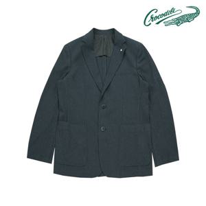 [크로커다일] 캐주얼 크리즈 써커 셋업 자켓 CDAABJK2106