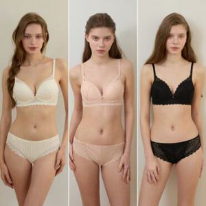 [Wonderbra] 로맨틱 레이스 노와이어 브라팬티 6종세트 택 1