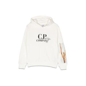 CP COMPANY 그래픽 로고 후드티 14CKSS058B00K3569W103