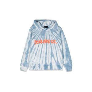 DSQUARED 슬라우치핏 로고 후드티 DQ1635KD0A3PDQ814