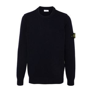 스톤아일랜드 램스울 스웨터 네이비 8115508A3 A0020