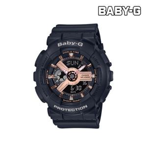 [베이비지]빅페이스 BA-110 시리즈 로즈골드 블랙 BA-110RG-1ADR 지샥 여성시계