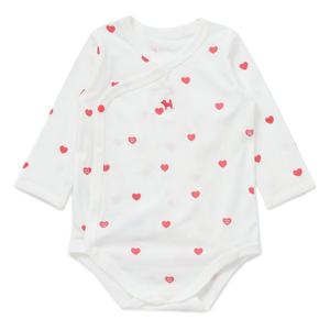 블루독베이비 RD하트뱀부배내바디수트 45A70-040-04