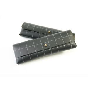 아트박스/에이.로고소 A.CHECK PENCIL CASE_BLACK