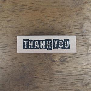 아트박스/스탬프 하우스 [메세지]빈티지사각  Thank you