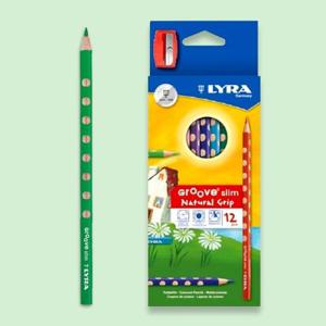 아트박스/리라 LYRA - 리라 그루브 슬림 색연필(12색)