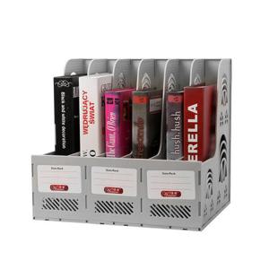 아트박스/위드마켓 데스크온 6칸 파일박스(그레이)