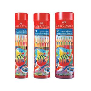 아트박스/파버카스텔 파버카스텔 수채색연필 라운드 틴 24색