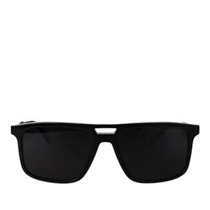 프라다 블랙 렉탱귤러 다크 렌즈 선글라스 0PR A22S 16K30H 56