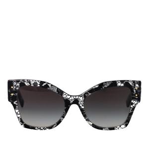 돌체앤가바나 블랙 레이스 캣아이 그라디언트 선글라스 0DG4478