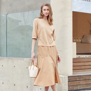 크레송 썸머베이지 니트 배식 원피스 R2221OP06_04