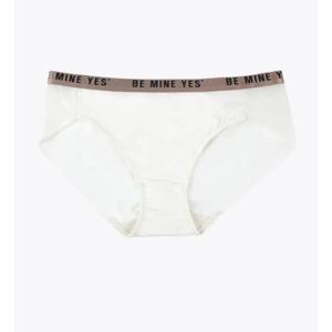 [예스][SALE]폴리스판 골드 아웃밴드 크림 여성 햄팬티YSWPZ474