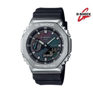 [지샥]GM-2100RW-1ADR JJ 지얄오크 메탈커버 레인보우 컬러 지샥 방수시계