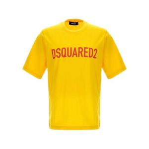 Dsquared2 로고 프린트 크루넥 티셔츠 S74GD1122S24321 173 TP946304091