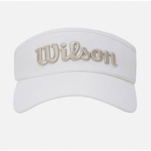 윌슨모자 JQS W241005GHV21-WHT 여성 골프 선바이저
