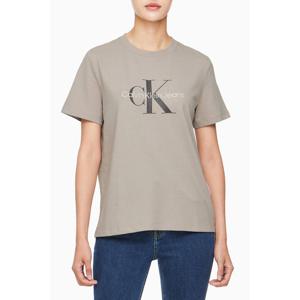 [캘빈클라인 진]여성 히어로 모노로고 크루넥 반팔 티셔츠 40WL259