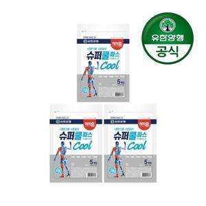 [유한양행]해피홈 슈퍼쿨파스 5매 3개