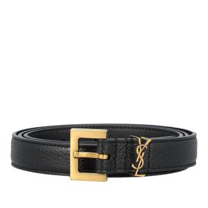 생로랑 그레인드 레더 카산드르 2cm 벨트 612616DTI0W 1000