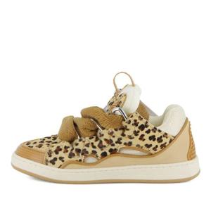 랑방 주니어 레오파드 프린트 로우탑 스니커즈 N30276 P51