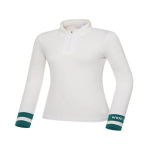 [와이드앵글]CO 소매 원포인트 폴로 티셔츠 LWWU23211