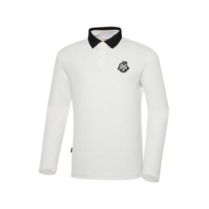 [와이드앵글]남성 WG 체커보드 폴로 티셔츠 WMU23272W3