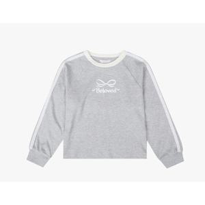 로엠걸즈 러블리 배색 라글란 티셔츠 RGLA258Y3