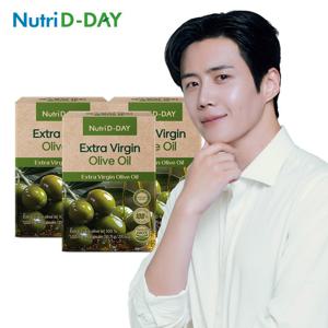 뉴트리디데이 올리브오일 식물성캡슐 엑스트라 버진 올리브유 30캡슐 x 3개 3개월분