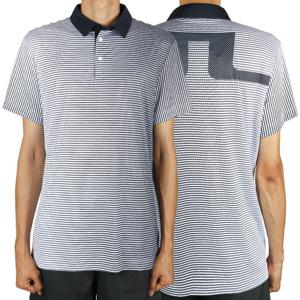 제이린드버그 25FW 남성 마빈 스트라이프 피케티 화이트 GMJT13339 0000