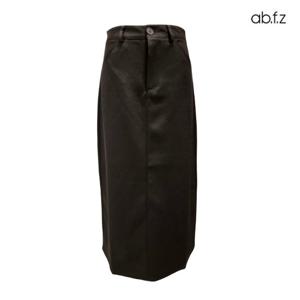 [에이비에프지]백 트임 포인트 H라인 롱 스커트 APZ5HS37G