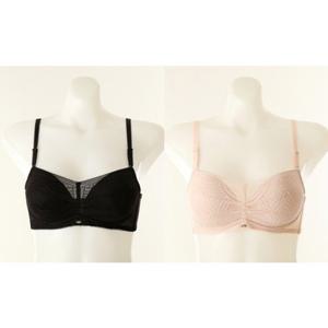 [와코루] 노와이어 푸쉬업 브라 (WBRX106 AB컵)