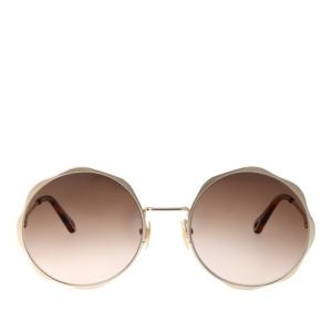 끌로에 라운드 프레임 그라디언트 렌즈 선글라스 CH0184S 002 G