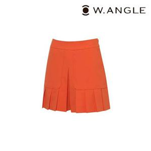 [와이드앵글]  WWU23Q72O4  WG 팬츠스커트 L (Orange)