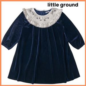 [리틀그라운드8] 룰라비(75A22-400-04)트윙클벨벳드레스 아동여아원피스 코디 선물 긴팔 파티 공주 데일리