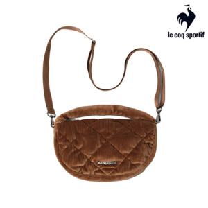 [르꼬끄] 여성 벨듀로이 미니 퀼팅백 QQ322WBG91_BRW